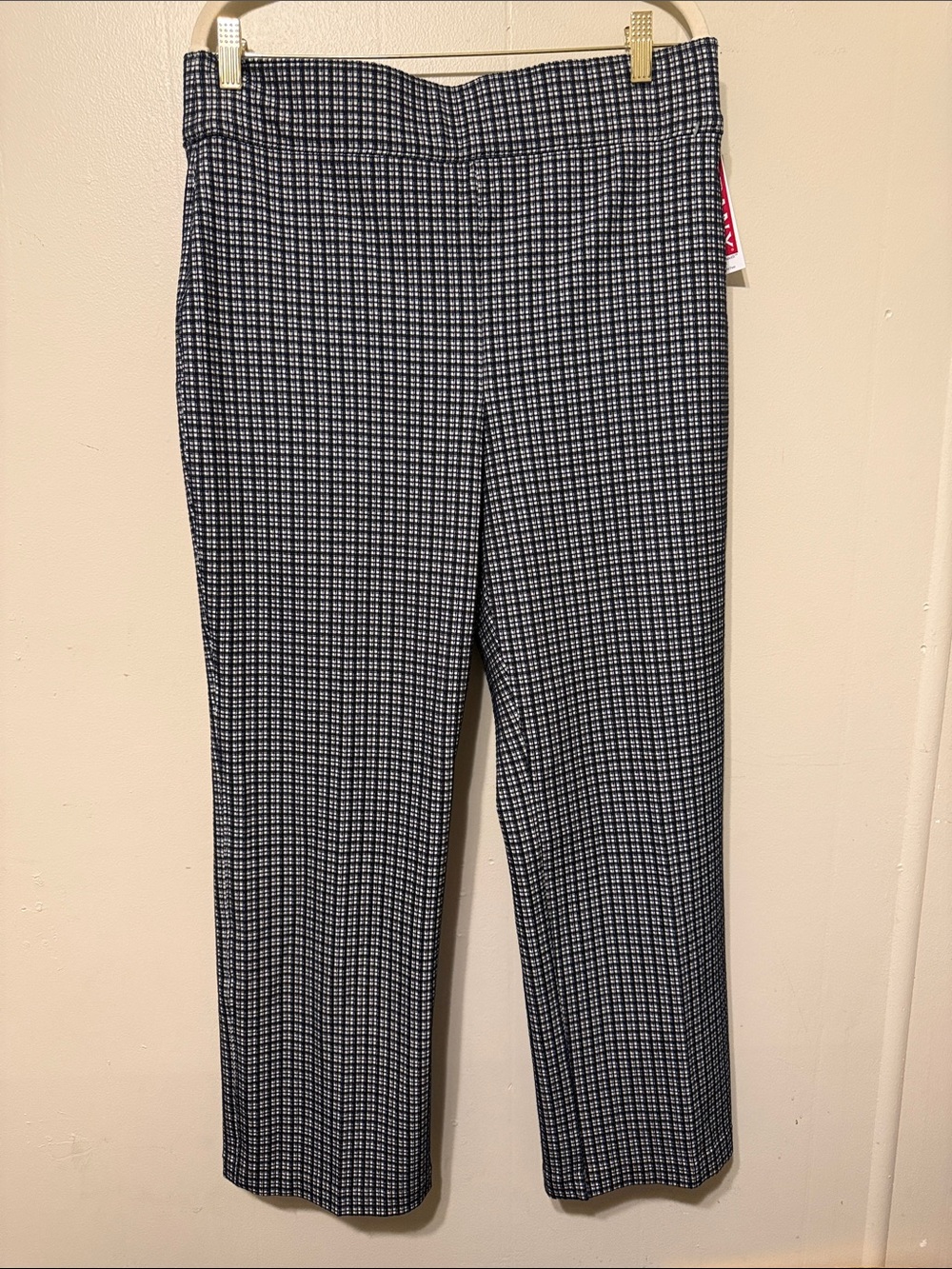 New Spanx ponte slim straight jacquard pants